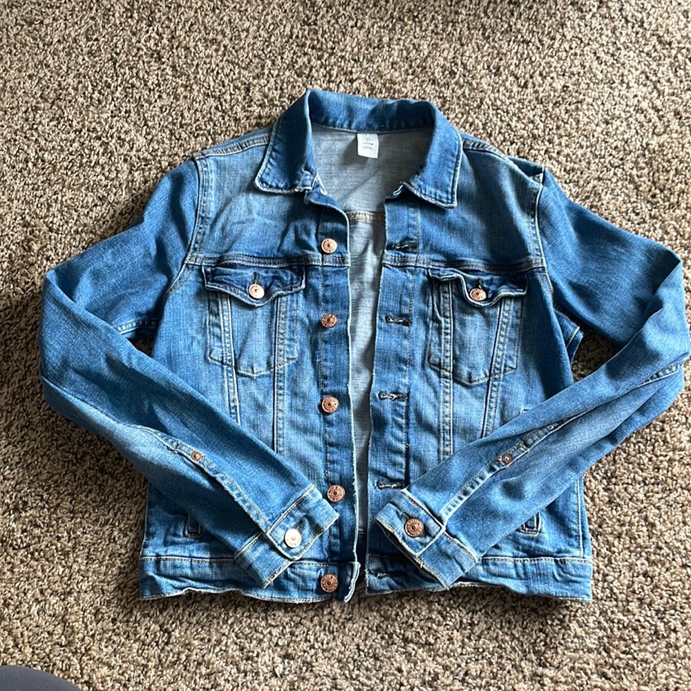 &Denim Jean Jacket Size 6
